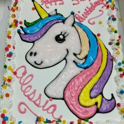 Carvel Unicorn Cake